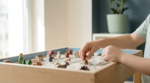 Ședință de Terapie Sand-Tray la cabinetul Psiholog Barbu